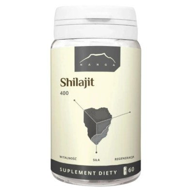 Nanga SHILAJIT Mumio 400mg 60 kapsułek wsparcie WITALNOŚĆ