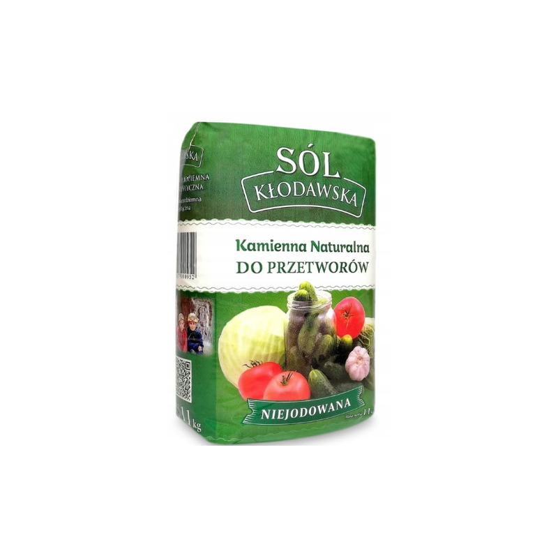 SÓL KŁODAWSKA NIEJODOWANA 1,1kg
