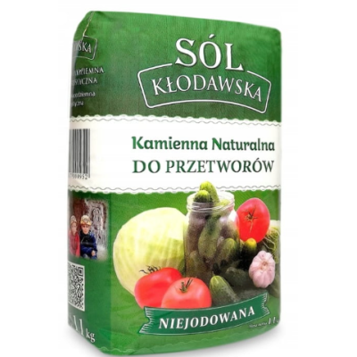 SÓL KŁODAWSKA NIEJODOWANA 1,1kg