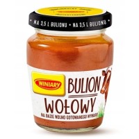 BULION WOŁOWY W PŁYNIE n bazie wolno gotowanego wywaru 160g