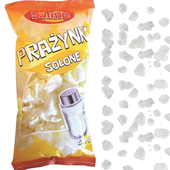 Salino PRAŻYNKI ZIEMNIACZANE MIX 6 SMAKÓW lekkie chrupiące