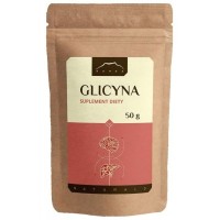 Nanga GLICYNA 50g proszek wsparcie WĄTROBA SEN UKŁAD NERWOWY