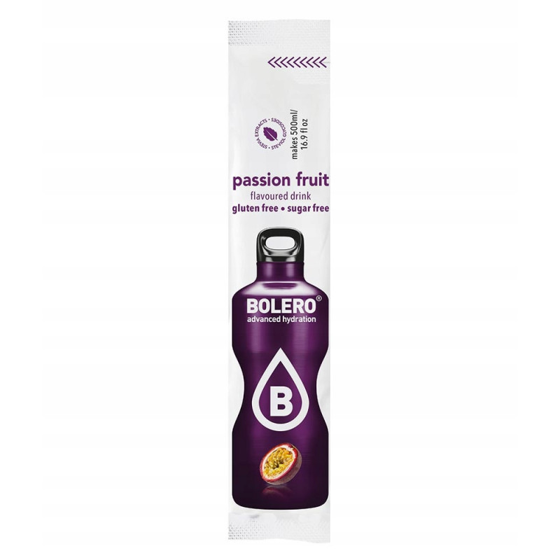 BOLERO DRINK w proszku PASSIONFRUIT MARAKUJA 12x3g
