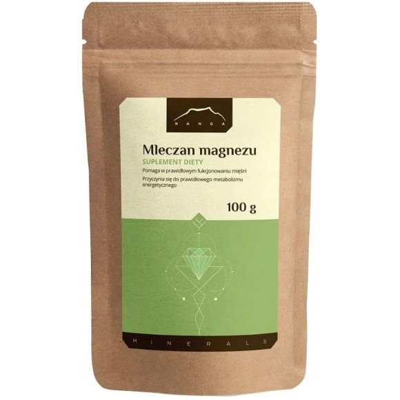 Nanga MLECZAN MAGNEZU 100g proszek wsparcie MIĘŚNIE NERWY