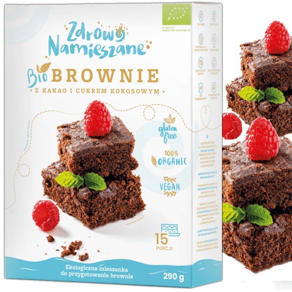 Zdrowo Namieszane BIO mieszanka do muffinów ciast
