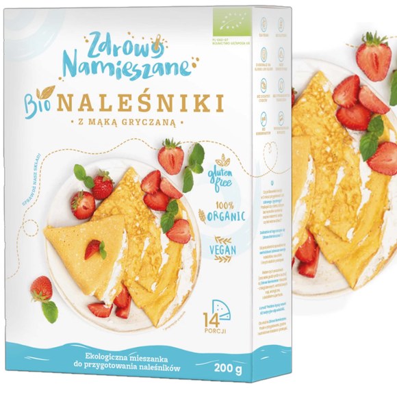 Zdrowo Namieszane BIO bezglutenowy MIX 4 mieszanek do ciast