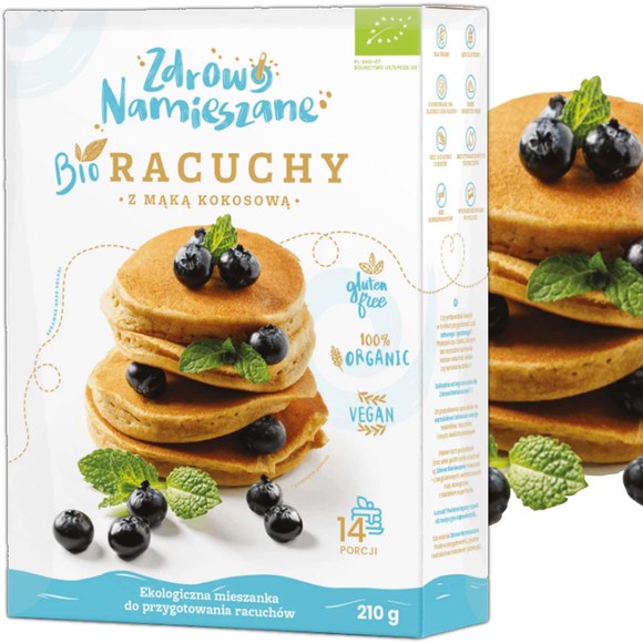 Zdrowo Namieszane BIO bezglutenowy MIX 4 mieszanek do ciast