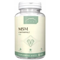 Nanga MSM z WITAMINĄ C 100 kapsułek 600mg wsparcie STAWY