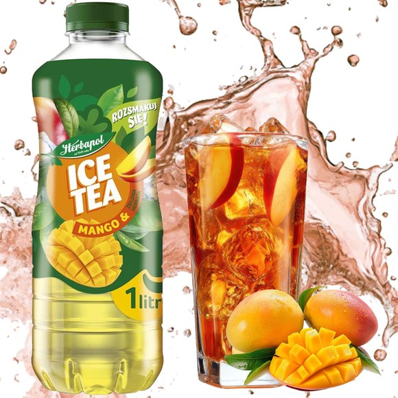 Herbapol ICE TEA NAPÓJ herbaciany NIEGAZOWANY MIX 3 SMAKÓW
