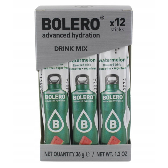 BOLERO DRINK w proszku WATERMELON ARBUZOWY 12x3g BOLERO DRINK w proszku WATERMELON ARBUZOWY 12x3g