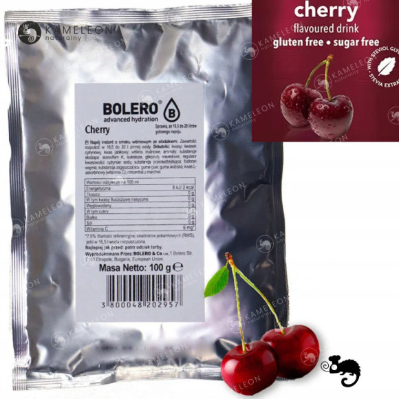 BOLERO DRINK w proszku WIŚNIA CHERRY WIŚNIOWY 100G BOLERO DRINK w proszku WIŚNIA CHERRY WIŚNIOWY 100G