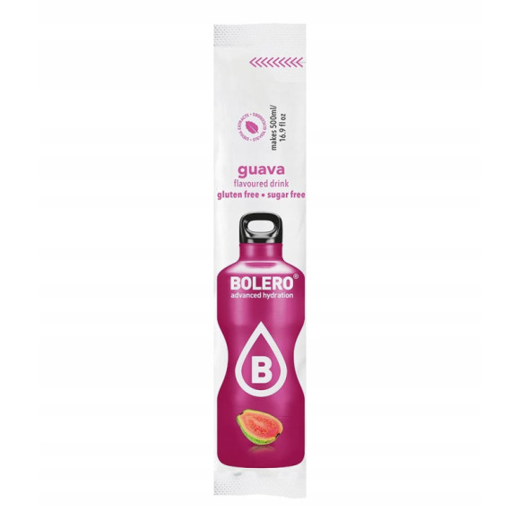 BOLERO NAPÓJ DRINK w proszku GUAVA GUAWA 3g BOLERO NAPÓJ DRINK w proszku GUAVA GUAWA 3g