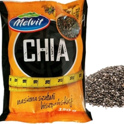 Melvit Nasiona CHIA szałwia hiszpańska 150g