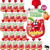 ORYGINALNY SOK MUS OWOCOWY BEZ CUKRU JABŁKOWY Jabłko + Wit.C 110ml x24 2,6L