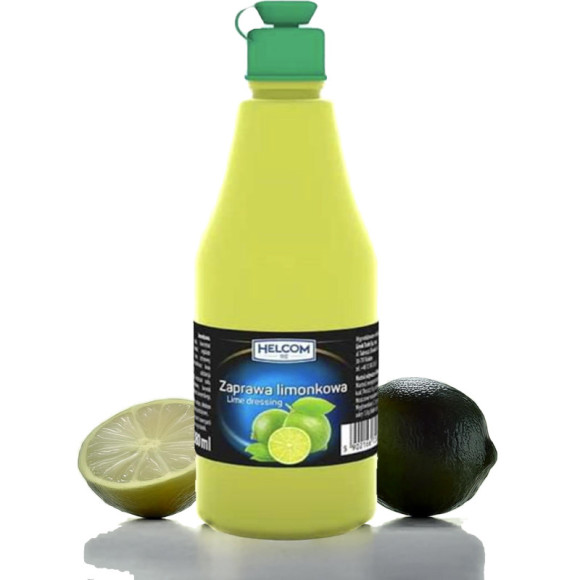 LIMONKA LIME DRESSING ZAPRAWA LIMONKOWA LIMONKA do sałatek 380ml HELCOM LIMONKA LIME DRESSING ZAPRAWA LIMONKOWA LIMONKA do sałatek 380ml HELCOM