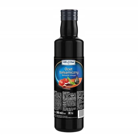 OCET BALSAMICZNY do sałatek warzyw mięs dań różnych 250ml 0,25L HELCOM OCET BALSAMICZNY do sałatek warzyw mięs dań różnych 250ml 0,25L HELCOM
