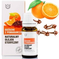 Naturalny OLEJEK ETERYCZNY GOŹDZIKI Z POMARAŃCZĄ GOŹDZIKOWY