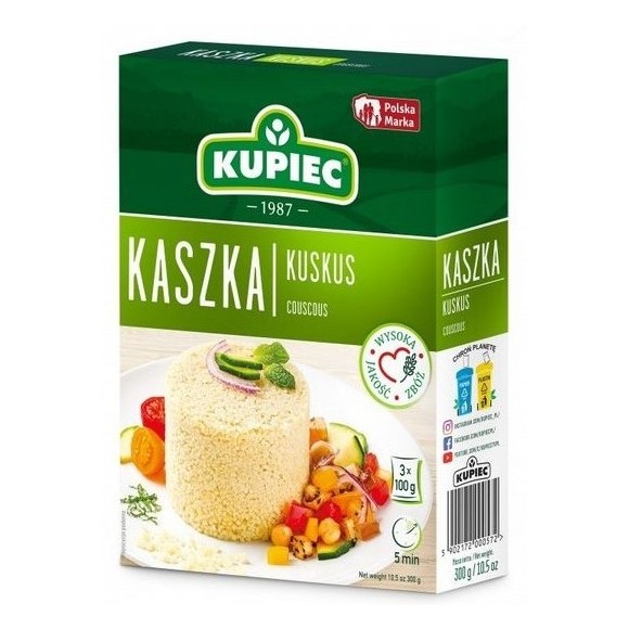 Kupiec KASZA KUSKUS 3 x 100g