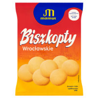 MAMUT - BISZKOPTY wrocławskie (z cukrem) 120g  KRÓTKA DATA