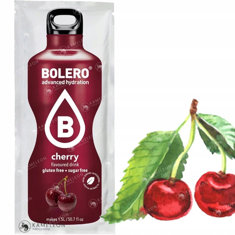 BOLERO DRINK w proszku WIŚNIA CHERRY WIŚNIOWY 9g
