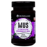 Runoland MUS z OWOCÓW CZARNEGO BZU  czarny bez 100% 250g