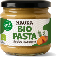 Naura eko BIO PASTA Z BATATÓW Z ROZMARYNEM wegańska pasta