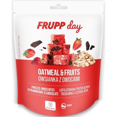 CELIKO FRUPP DAY KOSTKI owsianka TRUSKAWKA CZEKOLADA bez