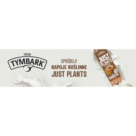 TYMBARK MLEKO ROŚLINNE bez cukru NAPÓJ OWIES KARMEL BARISTA KARMELOWE 1L TYMBARK MLEKO ROŚLINNE bez cukru NAPÓJ OWIES KARMEL BARISTA KARMELOWE 1L