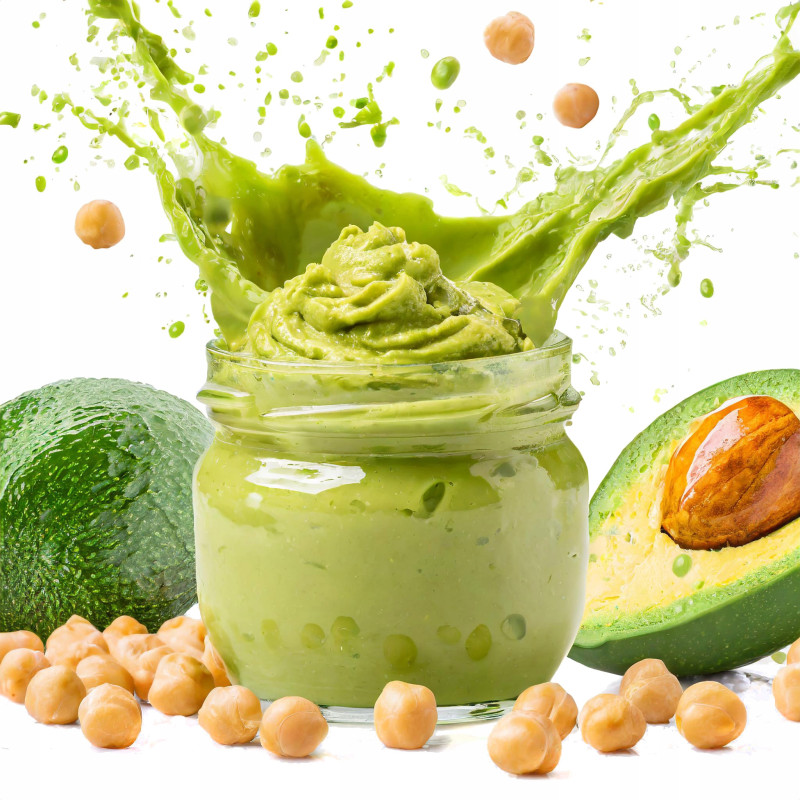 wegańska PASTA AWOKADO I JARMUŻ avocado słonecznik bez glutenu 180g HELCOM