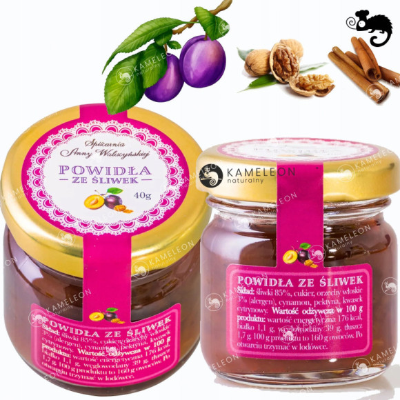 15x KONFITURA MARMOLADA DŻEM MUS POWIDŁA mix smaków MAŁY SŁOICZEK 40g 0,6KG
