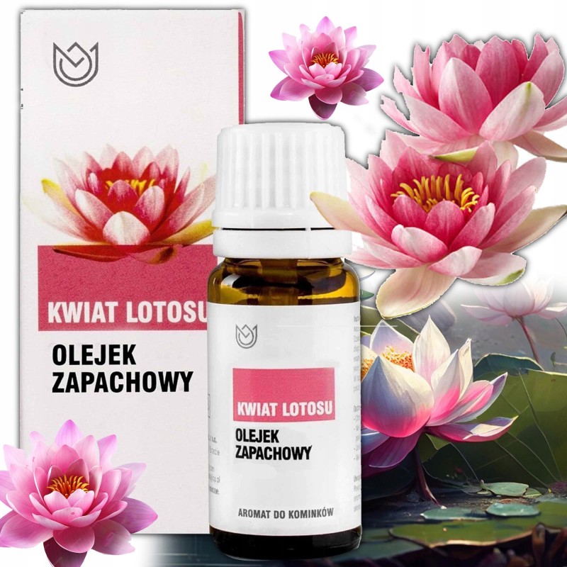 OLEJEK ZAPACHOWY KWIAT LOTOSU 12ml ODPRĘŻA RELAKS