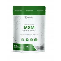 WISH MSM SIARKA ORGANICZNA w proszku 500G 1000porcji