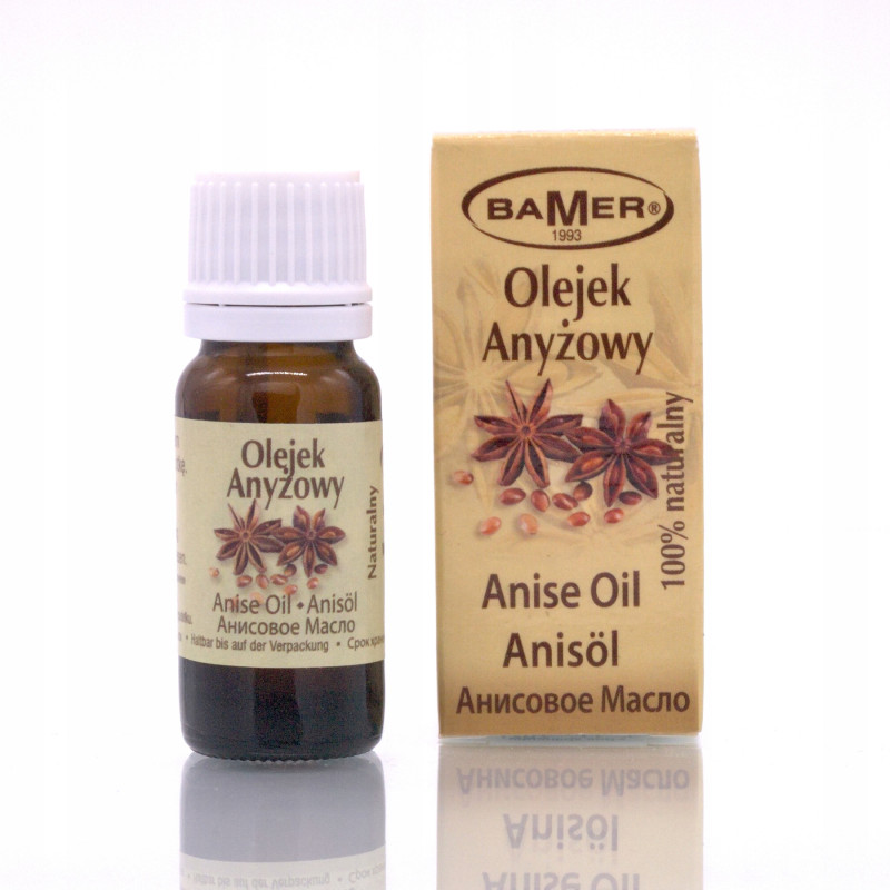 NATURALNY OLEJEK ETERYCZNY ANYŻ ANYŻOWY 7ml BAMER
