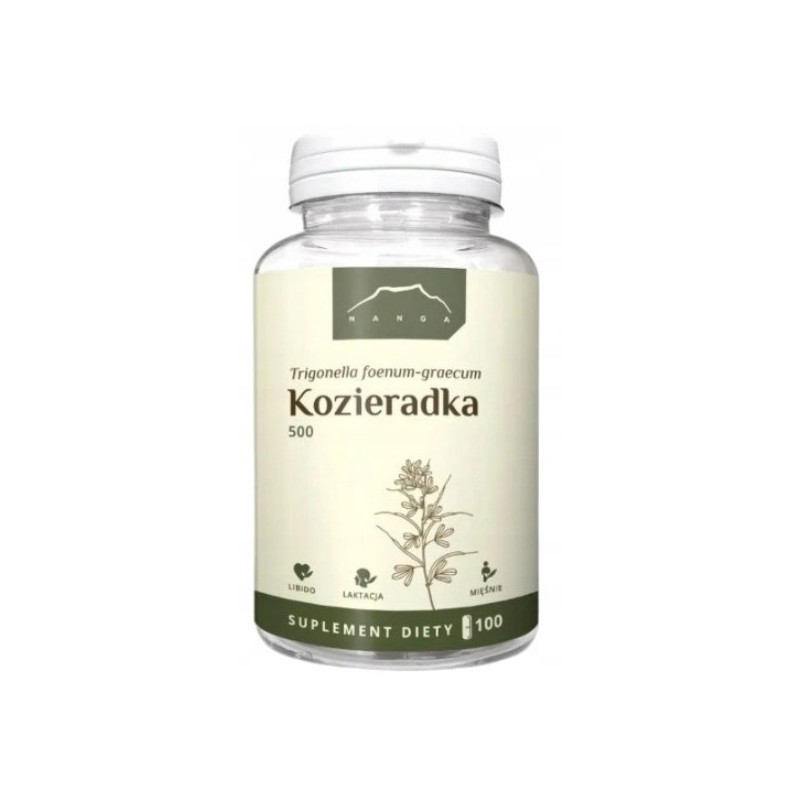 Nanga KOZIERADKA 40% 500mg 100kaps wsparcie LIBIDO MASA