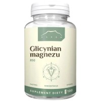 Nanga GLICYNIAN MAGNEZU 850mg 100kaps wsparcie UKŁAD NERWOWY