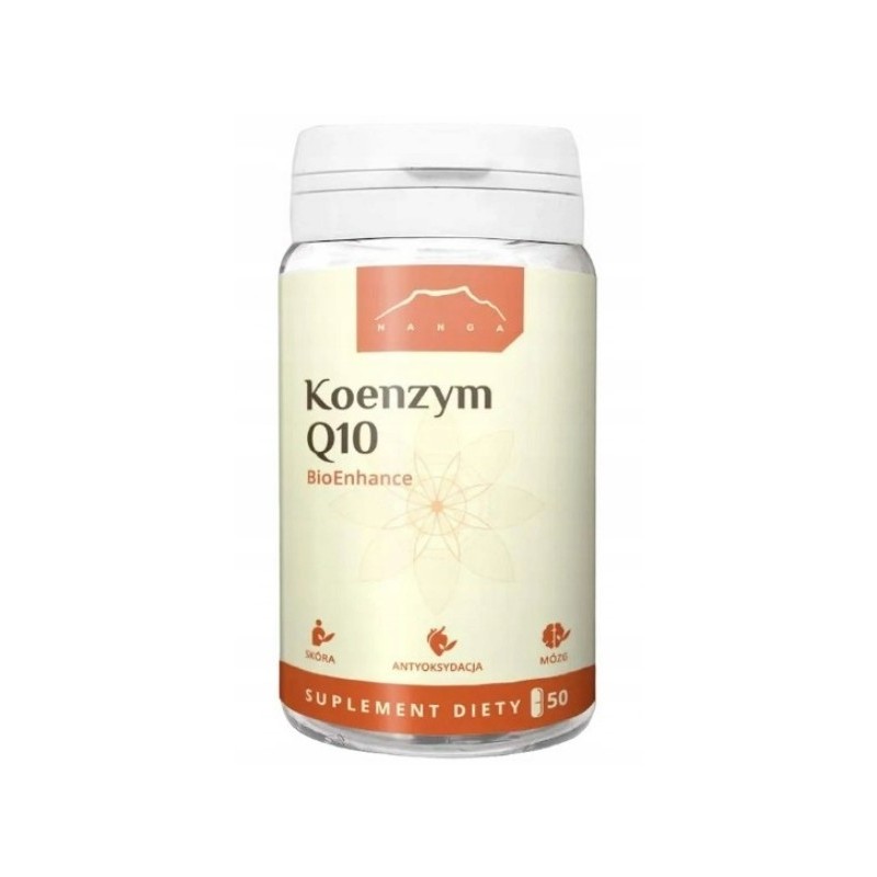 Nanga KOENZYM Q10 BioEnhance 600mg 50kaps wsparcie ENERGIA
