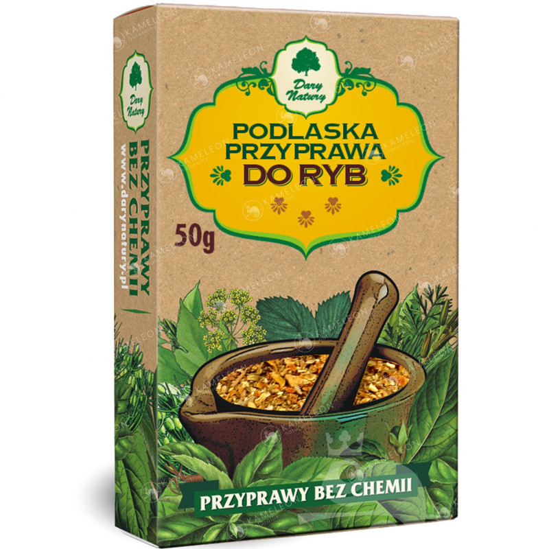 Dary Natury PRZYPRAWA DO RYB BEZ CHEMII 50g
