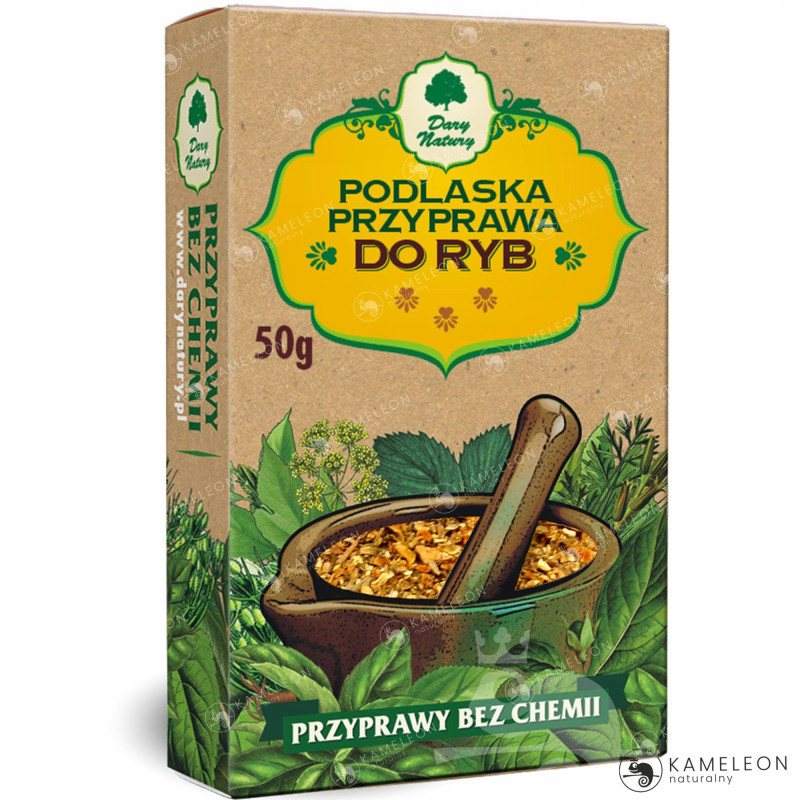 Dary Natury PRZYPRAWA DO RYB BEZ CHEMII 50g