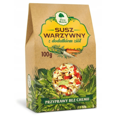Dary Natury SUSZ WARZYWNY z dodatkiem ziół 100g