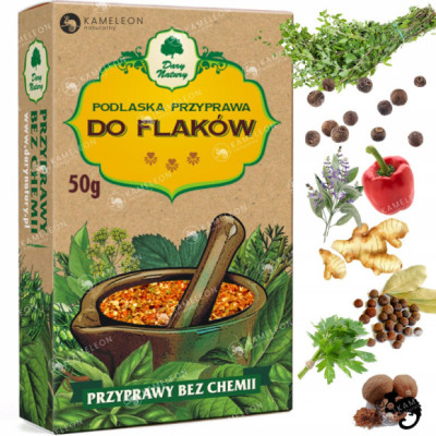 DO FLAKÓW FLAKI mieszanka przypraw BEZ CHEMII 50g