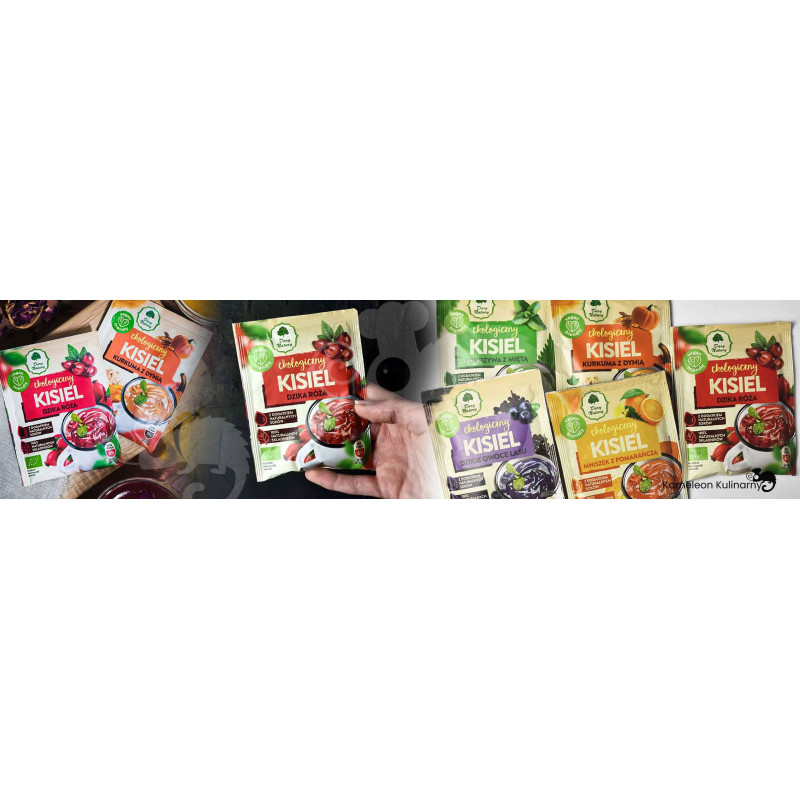 KISIEL KISIELE eko DARY NATURY zestaw 5smaków 5szt