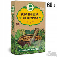KMINEK ZIARNO w ziarnie 60G DARY NATURY przyprawy bez chemii