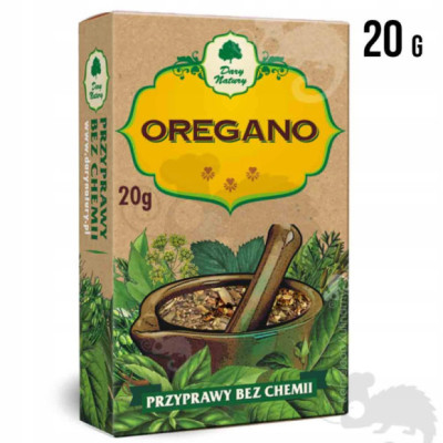 OREGANO LEBIODKA dziki majeranek przyprawa bez chemii 20g DARY NATURY