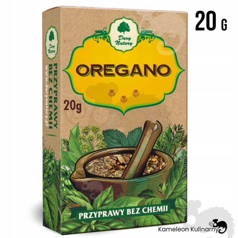OREGANO LEBIODKA dziki majeranek przyprawa bez chemii 20g DARY NATURY