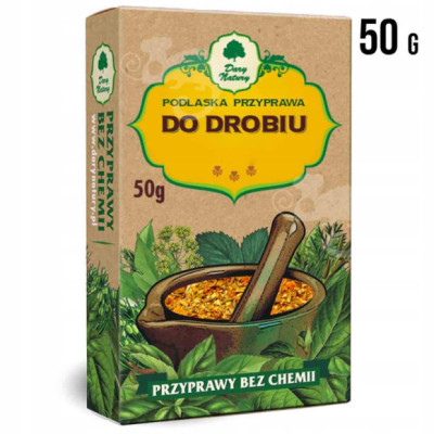 podlaska PRZYPRAWA DO DROBIU mieszanka przypraw 50g DARY NATURY