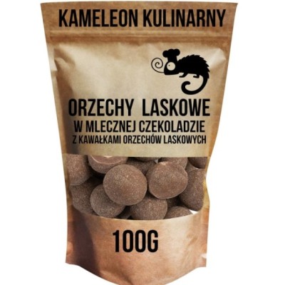 Kameleon Kulinarny ORZECHY LASKOWE  w MLECZNEJ CZEKOLADZIE