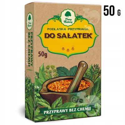 podlaska PRZYPRAWA DO SAŁATEK SAŁATKA mieszanka przypraw 50g DARY NATURY