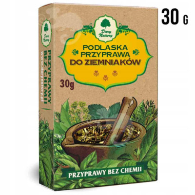 podlaska PRZYPRAWA DO ZIEMNIAKÓW mieszanka przypraw 30g DARY NATURY