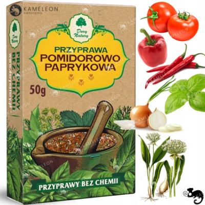 PODLASKA PRZYPRAWA POMIDOROWO PAPRYKOWA mieszanka do dań 40g Dary NATURY
