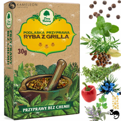 PODLASKA PRZYPRAWA RYBA Z GRILLA 30g Dary NATURY